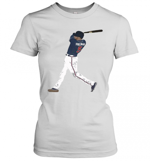 Freddie Freeman 5 Atlanta Braves Baseball Team Player T-Shirt - Kingteeshop