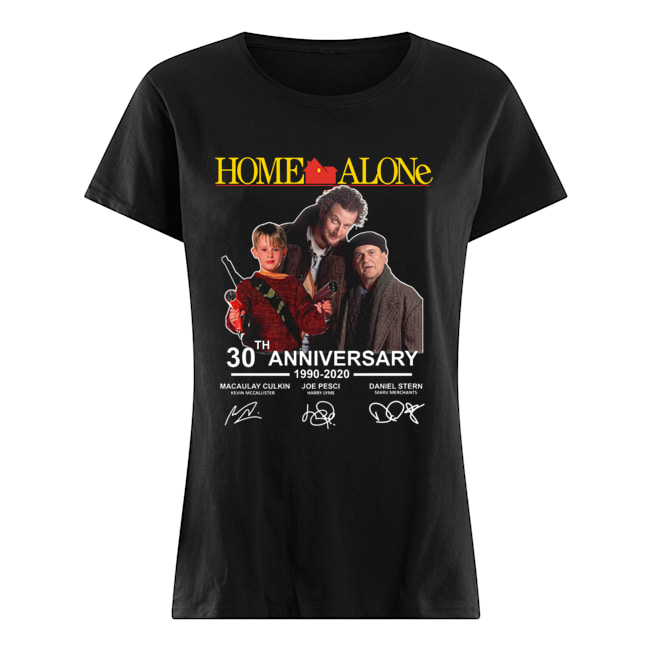 Home Alone 30th Anniversary 1990-2020 Signature shirt - Kingteeshop