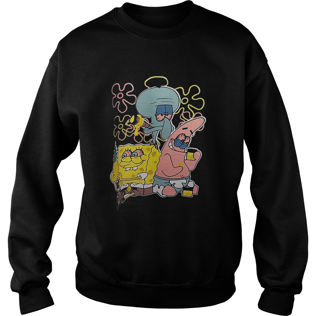 SpongeBob Patrick Star Squidward Tentacles shirt - Kingteeshop
