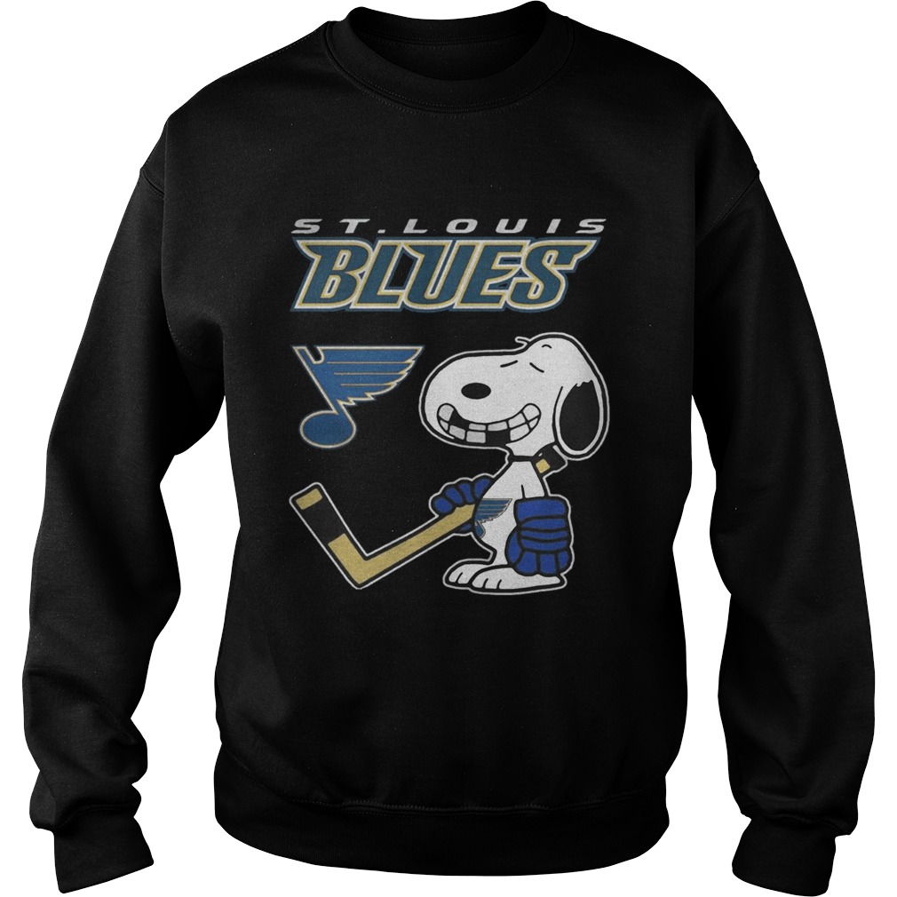 STL Blues Shirt Snoopy Broken Teeth St Louis Blues Gift