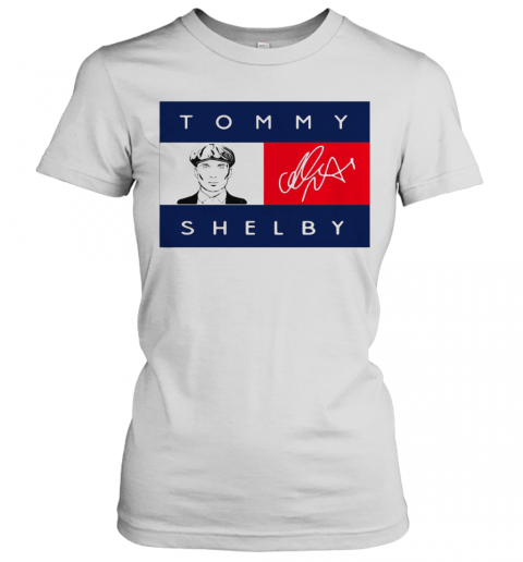 patron Dødelig Dempsey Tommy Hilfiger Peaky Blinders Tommy Shelby Signature T-Shirt - Kingteeshop