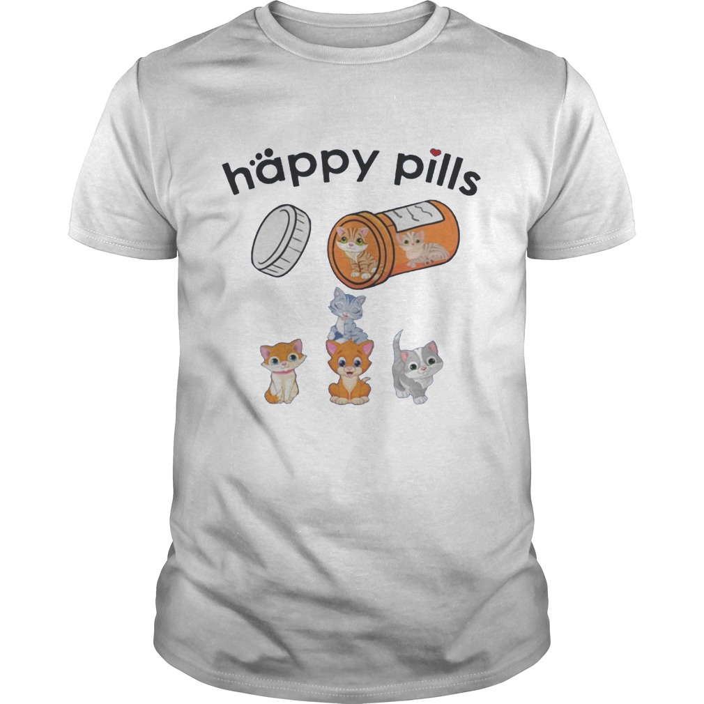 Happy pills cat shirt