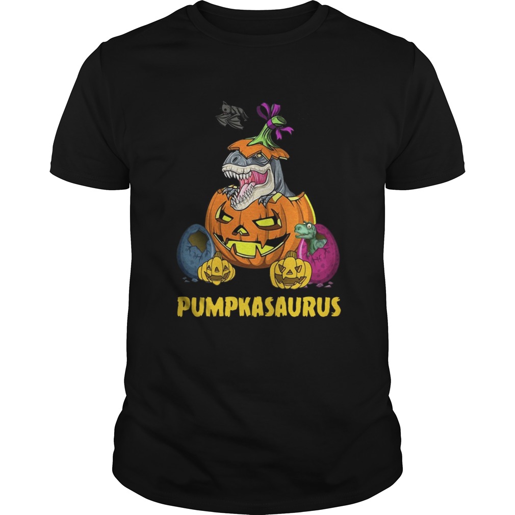 Halloween Pumpkin Dinosaur shirt