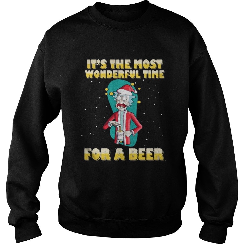 Rick and Morty It’s the most wonderful time for a beer shirt
