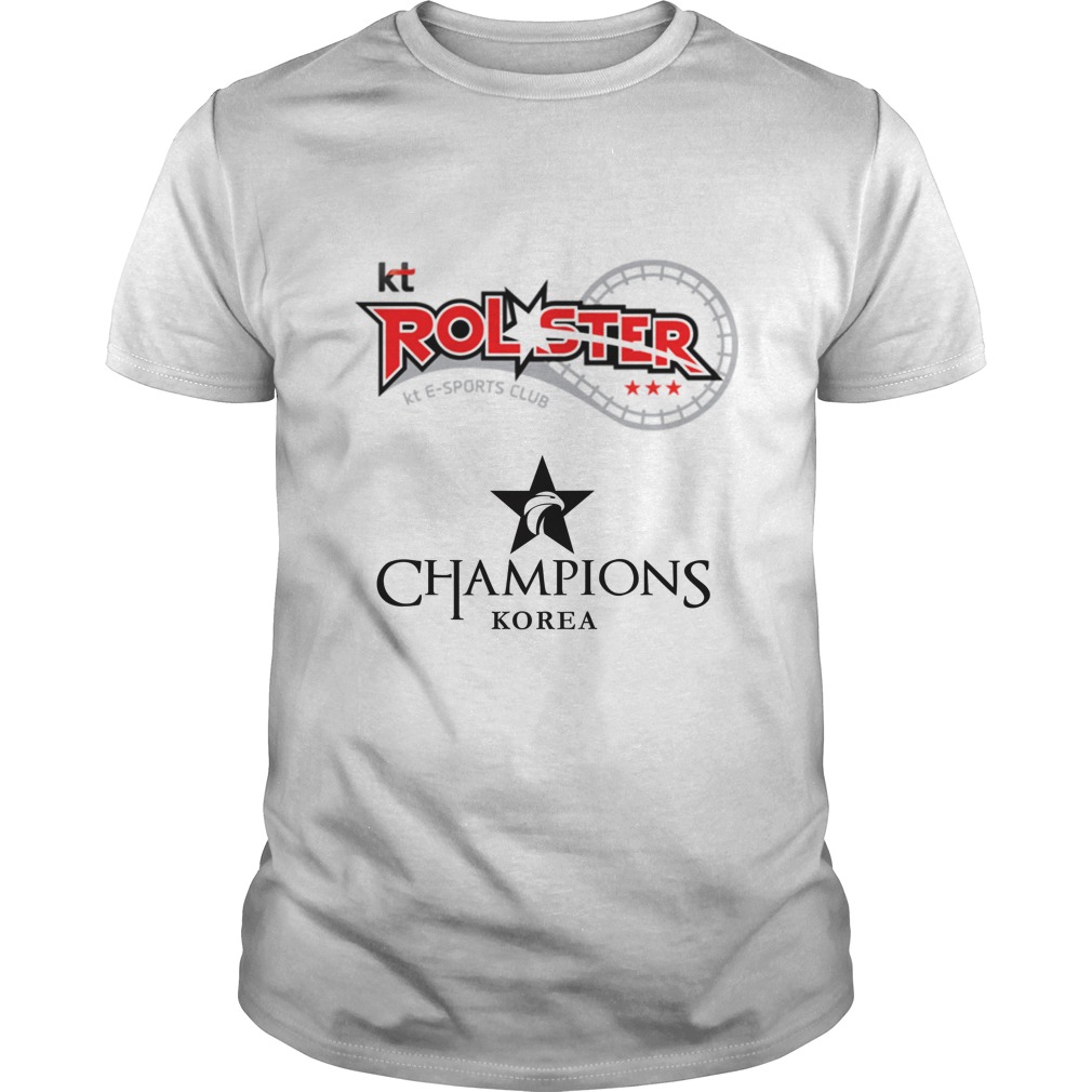 The Championship Lol Esports 2018 kt Rolster Shirt