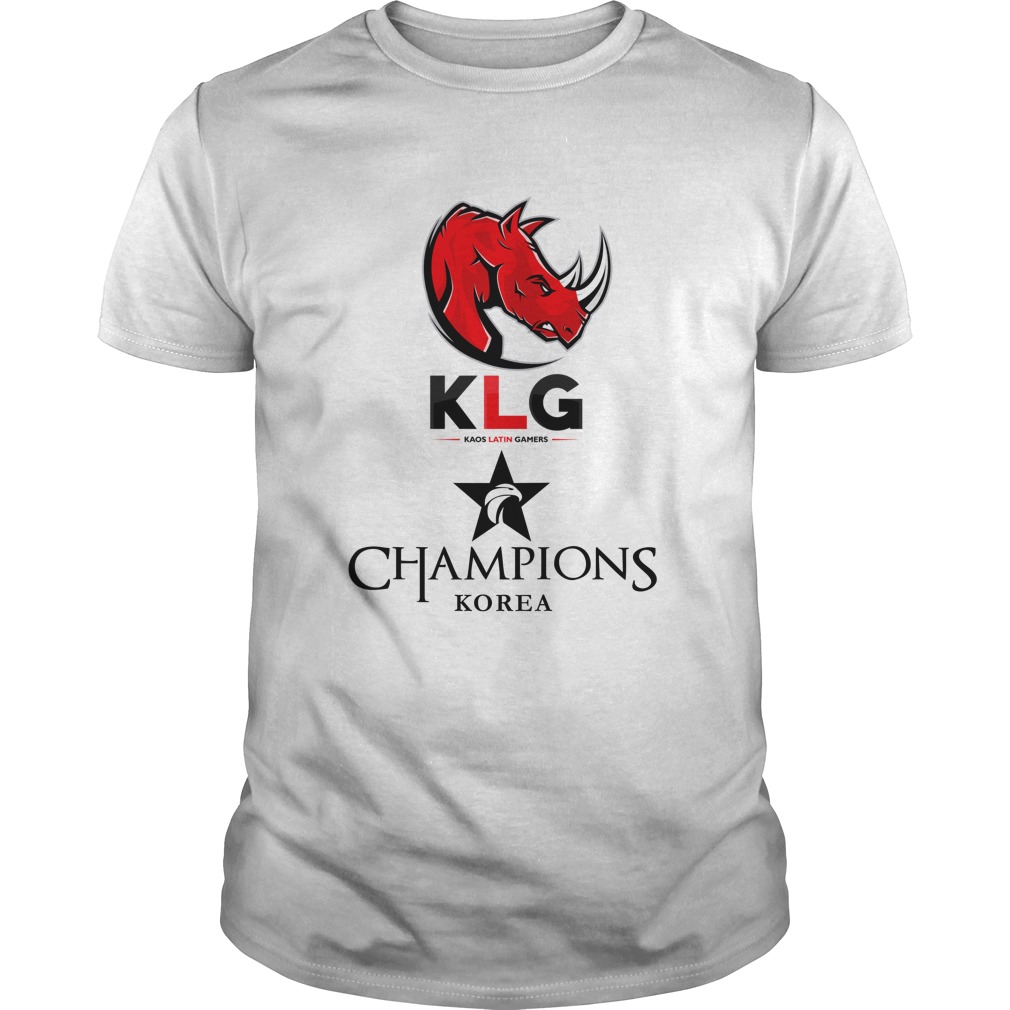 The Championship Lol Esports 2018 Kaos Latin Gamers Shirt