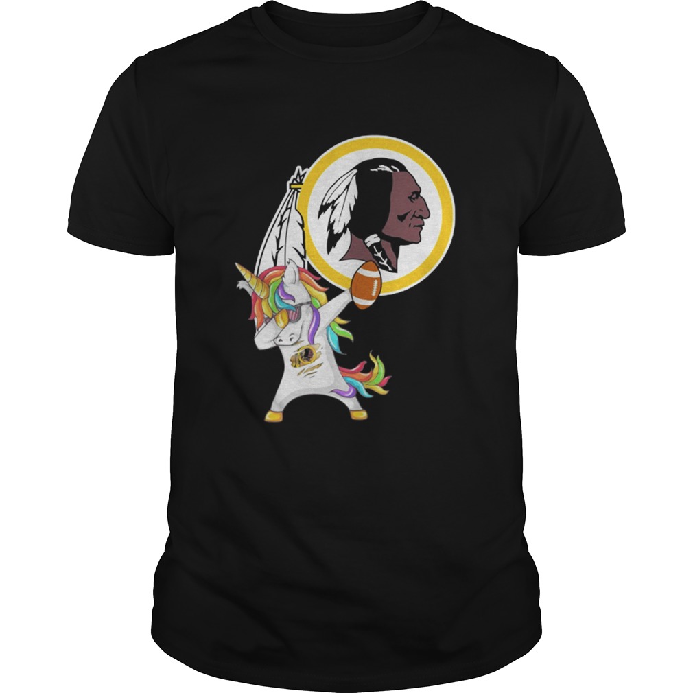 Washington Redskins Football Unicorn Dabbing Hip Hop shirt