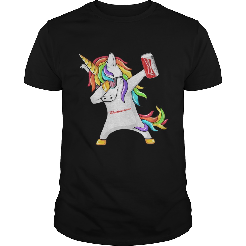 Budweiser Unicorn Dabbing shirt