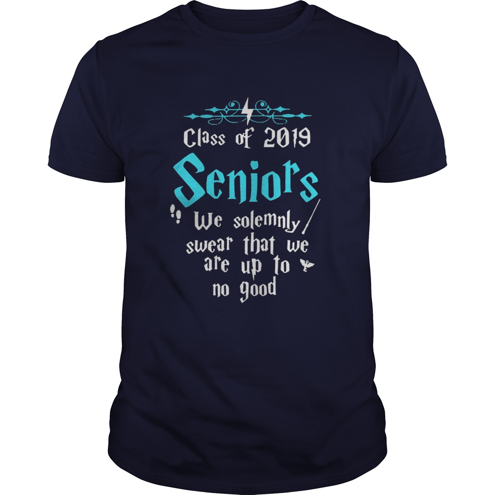 Halloween Class of 2019 seniors we solemnly swear that shirt