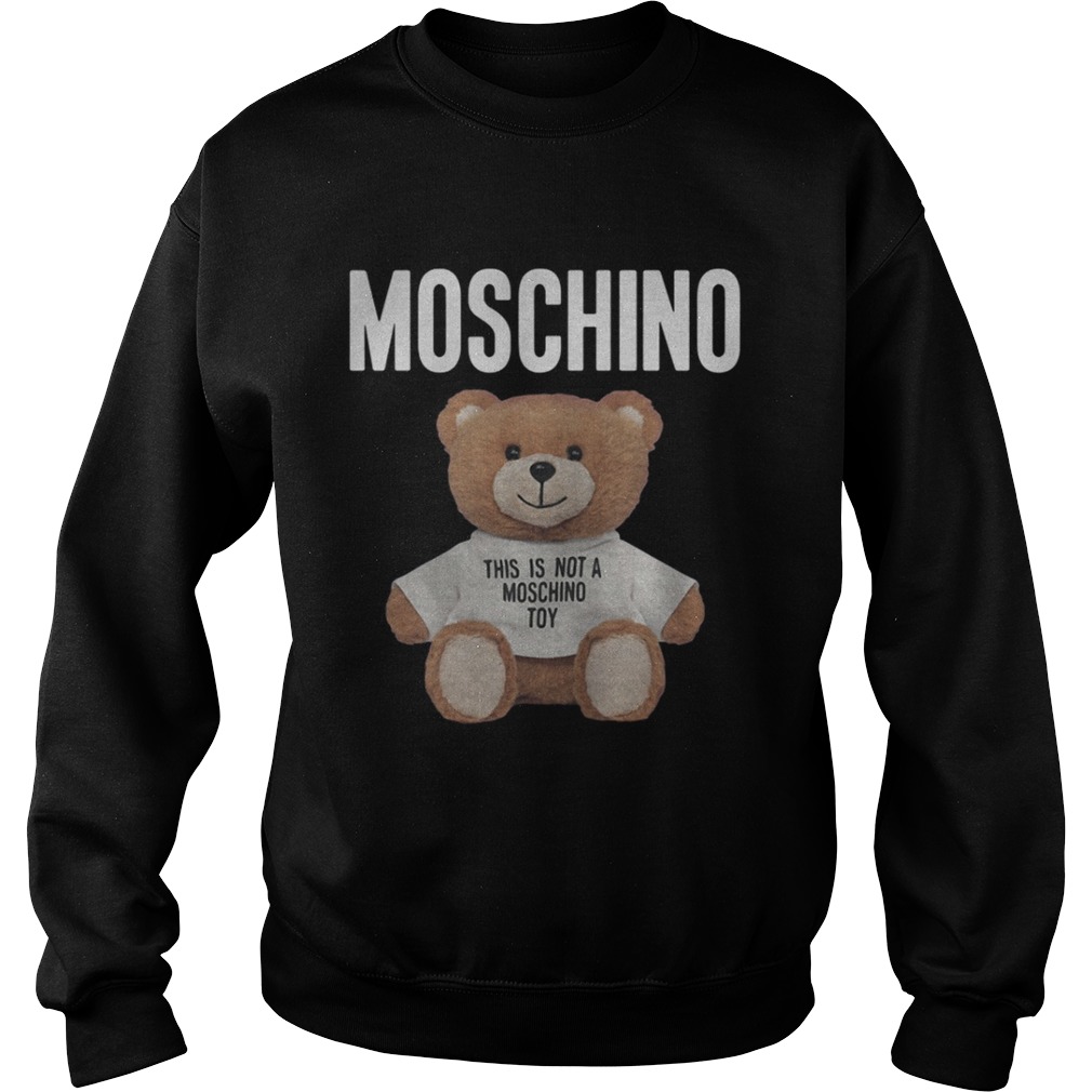 this is not a moschino toy sweater