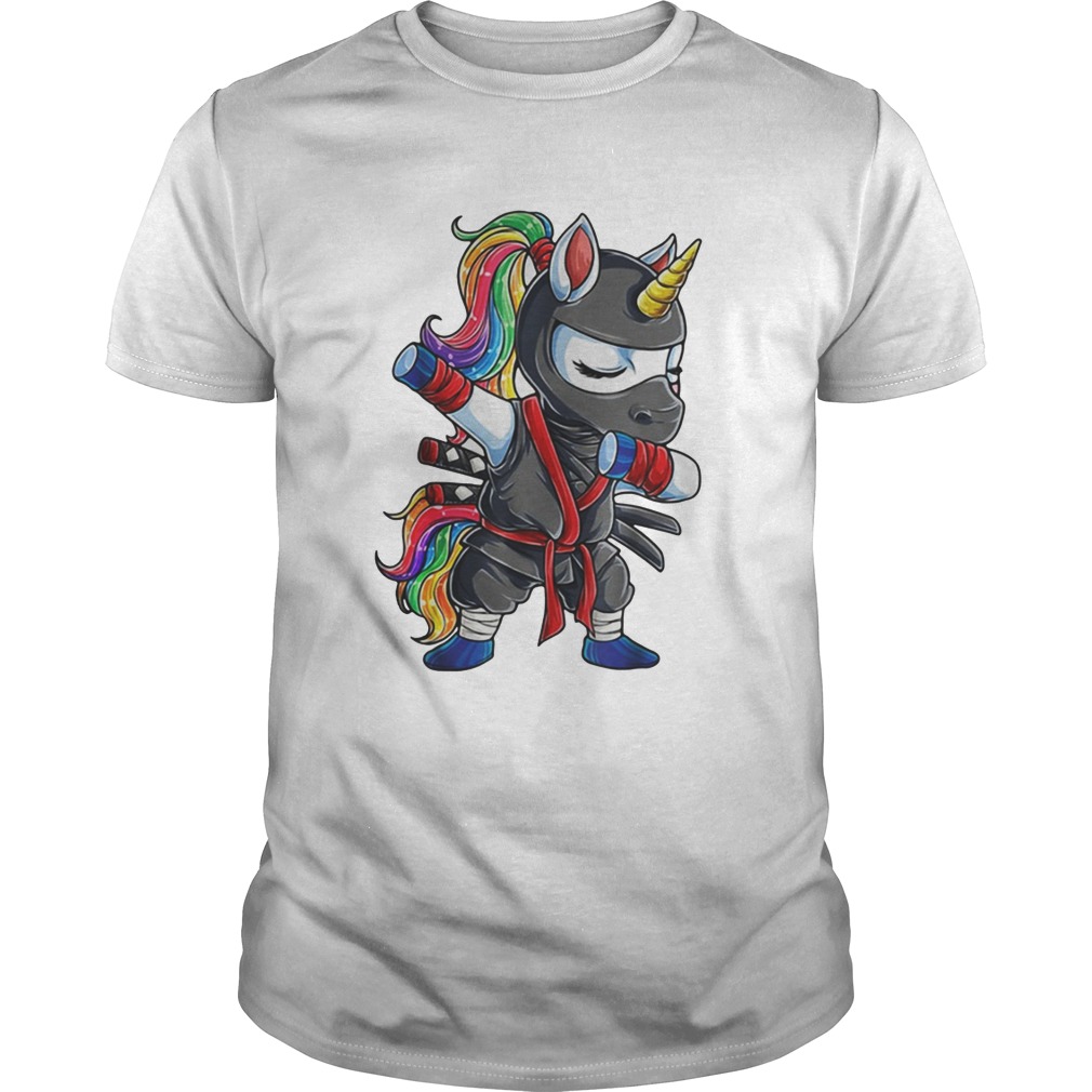 Ninja Unicorn Rainbow shirt