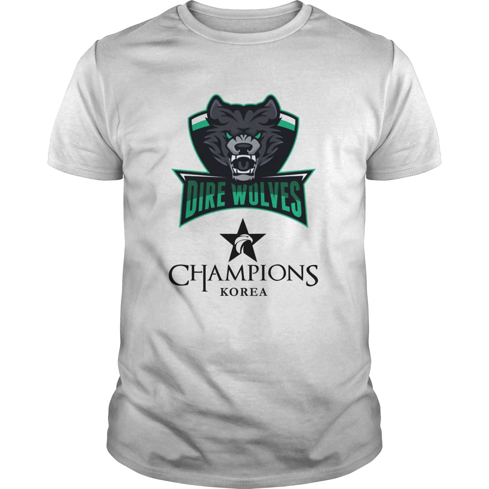 The Championship Lol Esports 2018 Dire Wolves Shirt