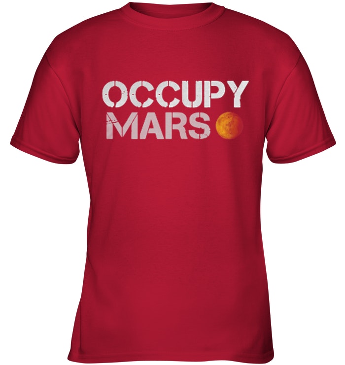 The Elon musk occupy mars shirt