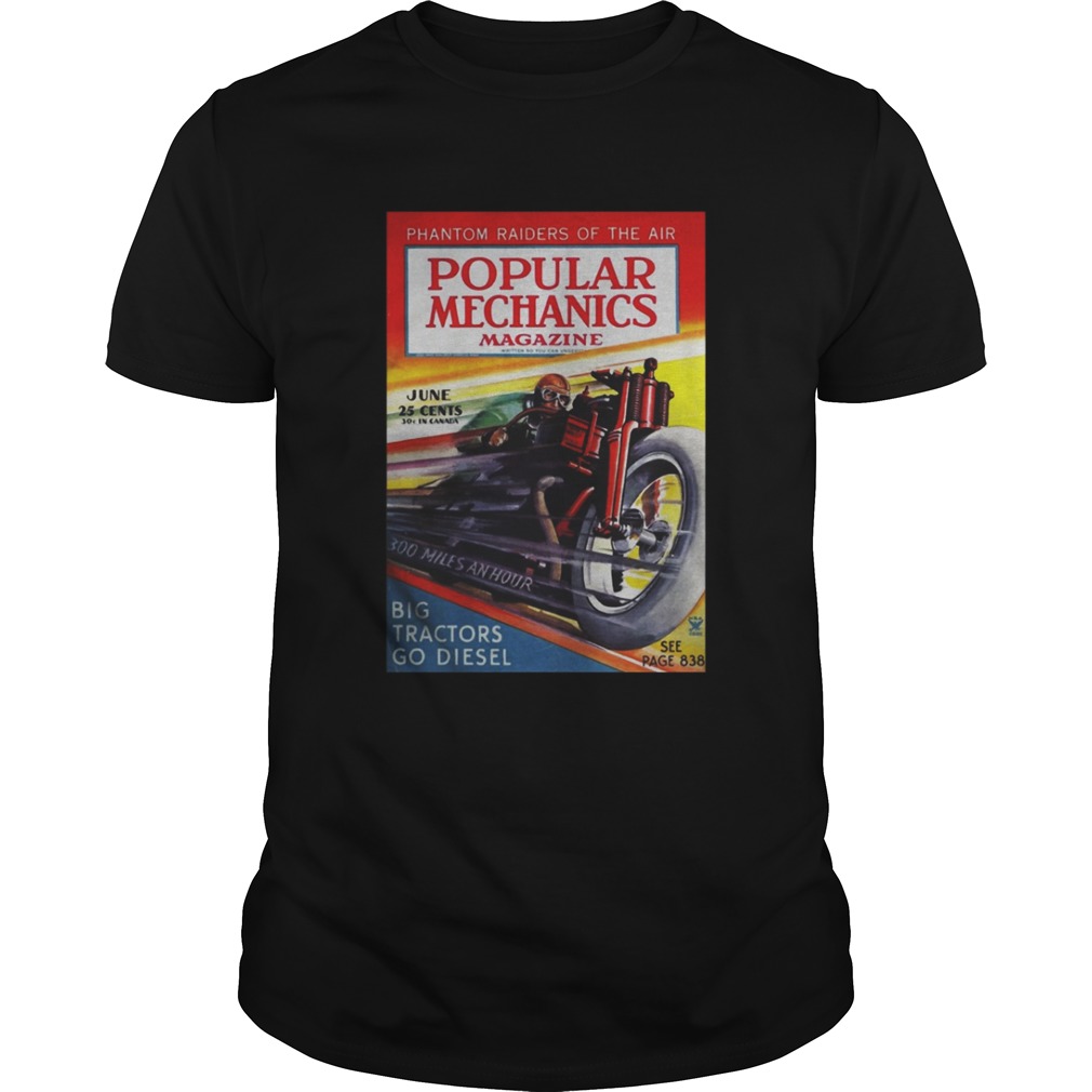 Popular Mechanics June 1935 Cover shirt