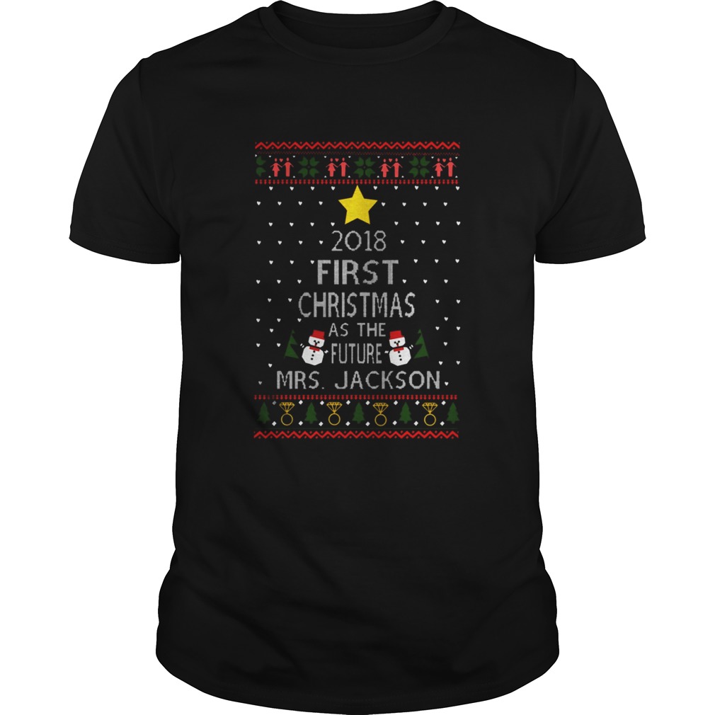 2018 First Christmas wit my hot new Husband Shirt
