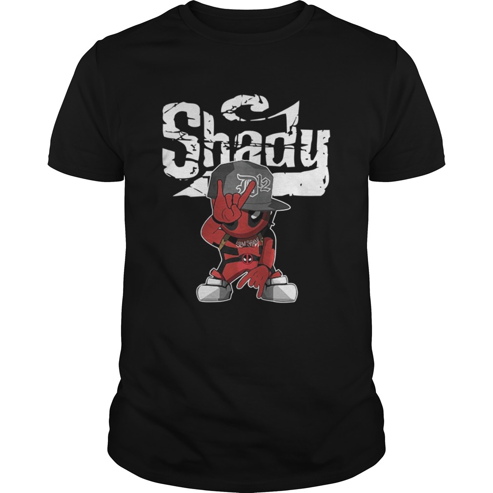 Baby deadpool shady shirt