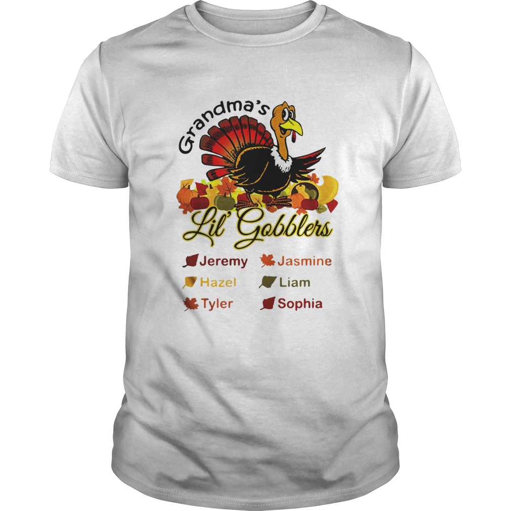 Grandma’s Little’ Gobblers Jeremy Jasmine Hazel Shirt