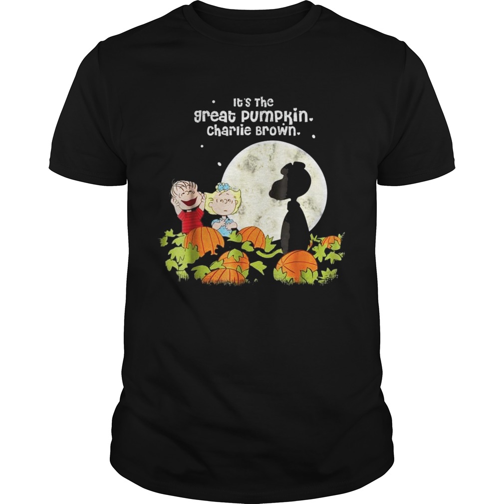 Halloween Its the Great Tee Pumpkin Shirt