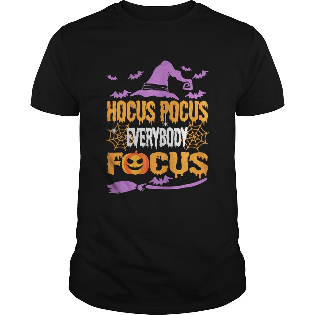 Hocus Pocus Everybody Focus Halloween Costume Witch Shirt