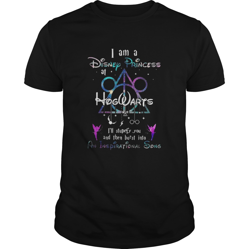 I am a Disney princess Hogwarts I’ll stupefy you shirt