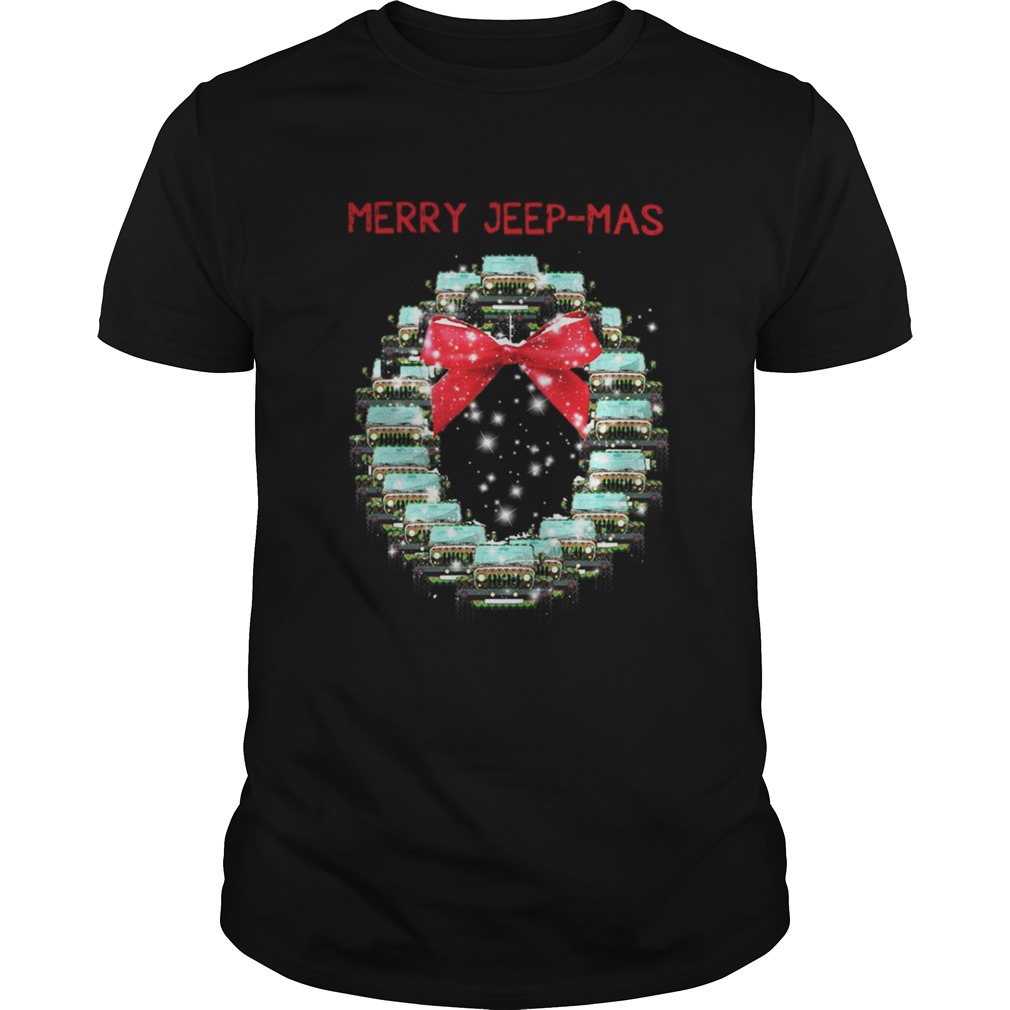 Merry Jeep-Mas – Christmas Jeep Reindeer Shirt