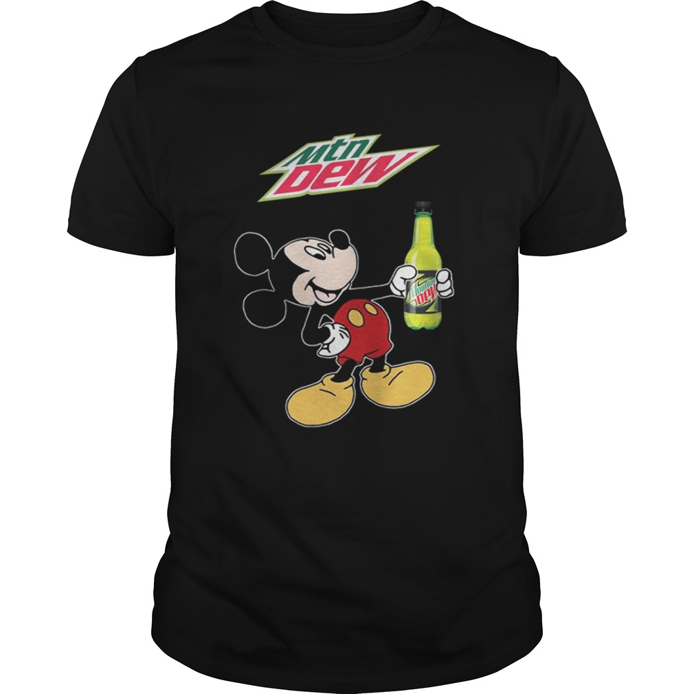 Mountain Dew Mickey Mouse shirt