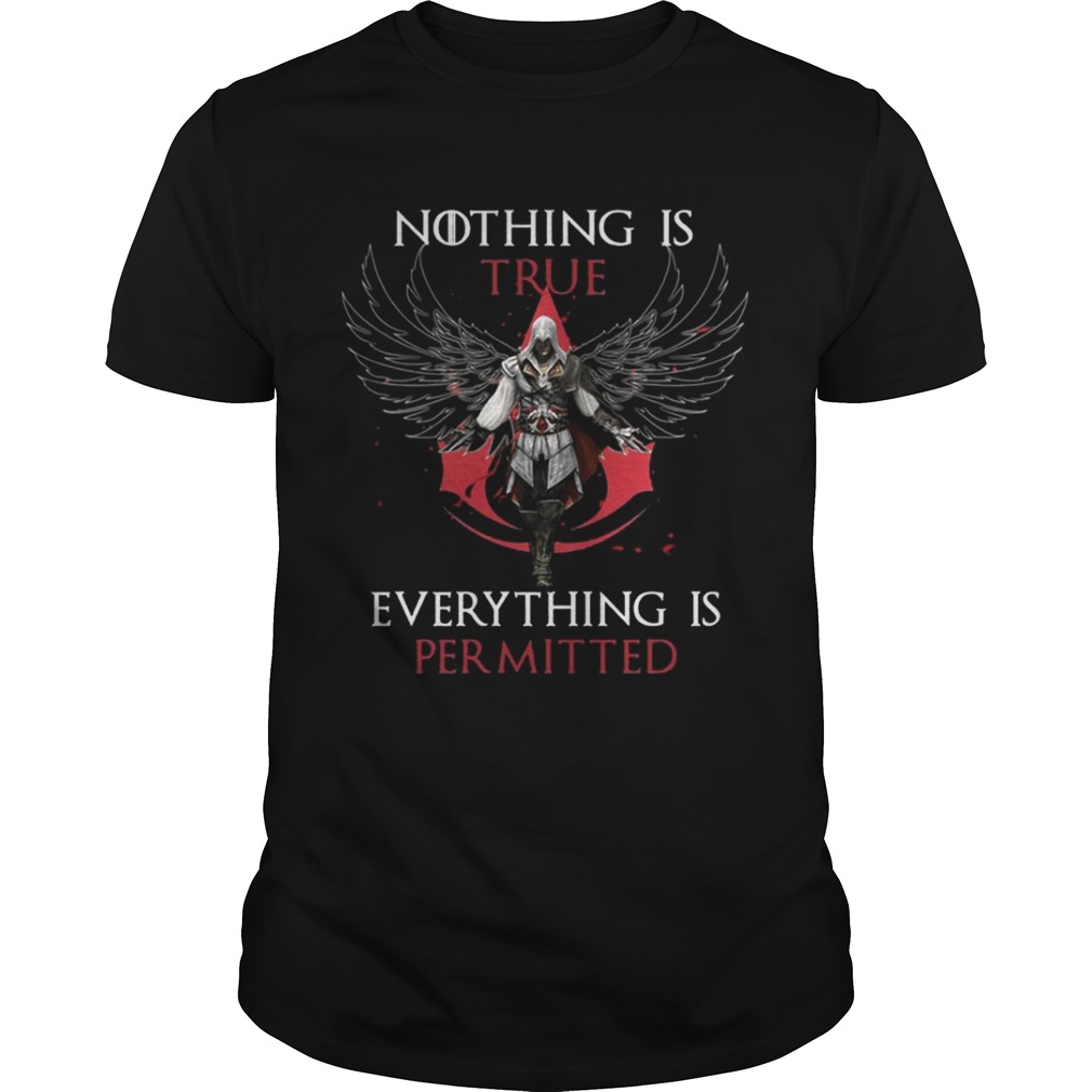Nothing is true everything is permitted Ezio Auditore shirt