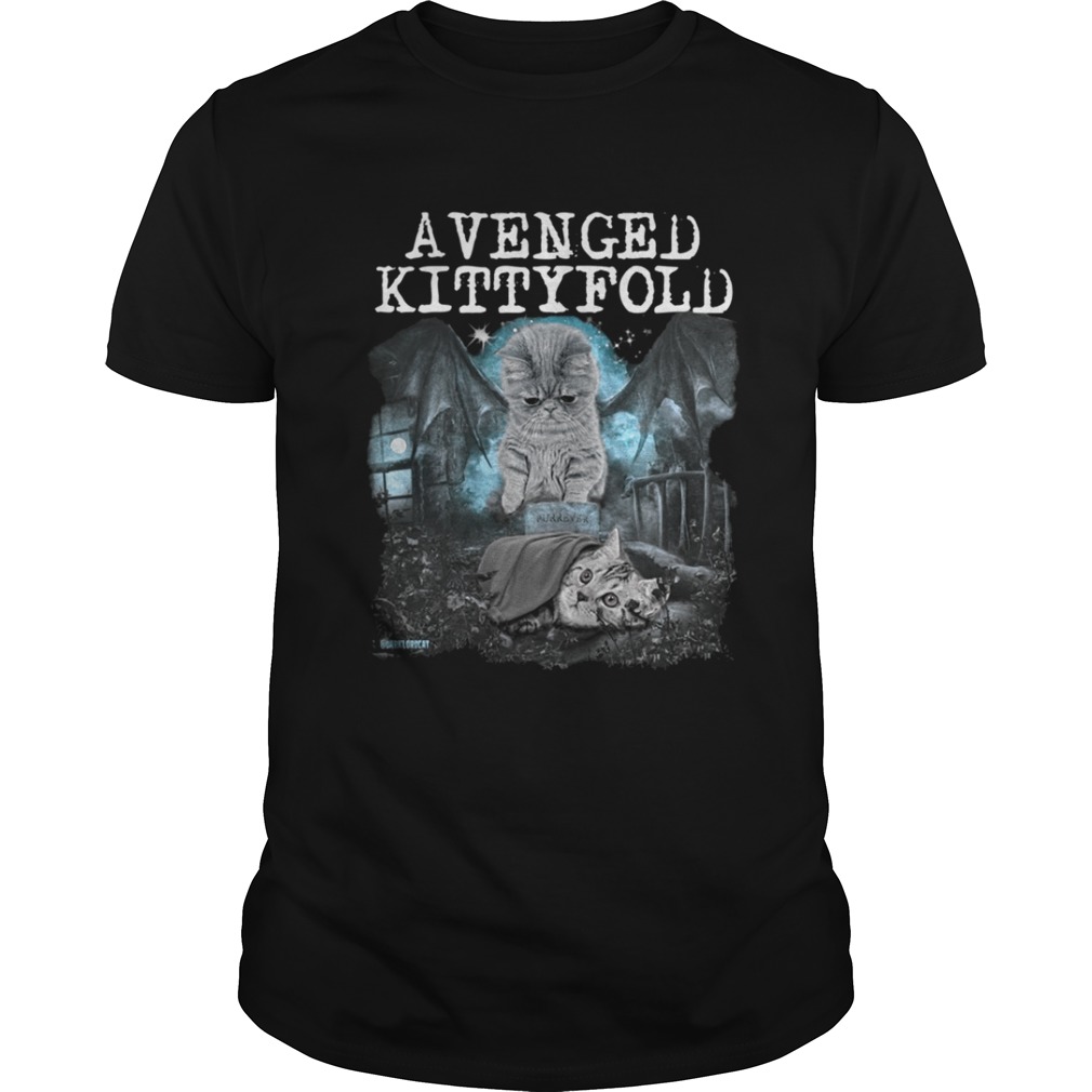 Official Avenged kitty fold shirt