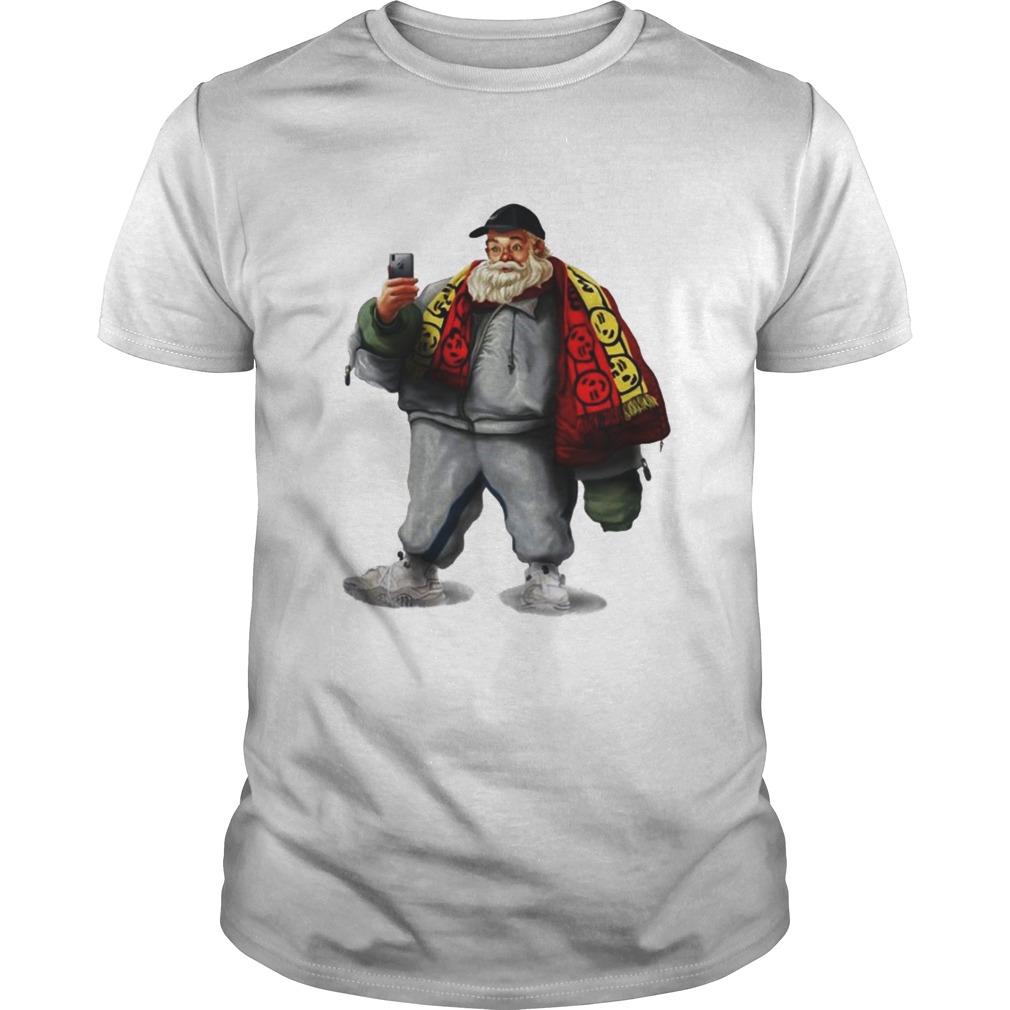 Santa Claus selfie Vetements shirt