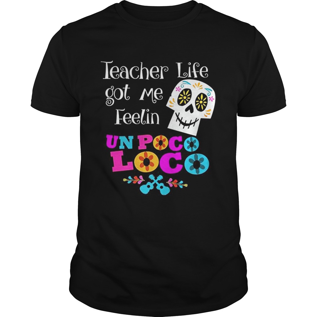 The Day of The Dead Sugar Skull for Teacher shirt