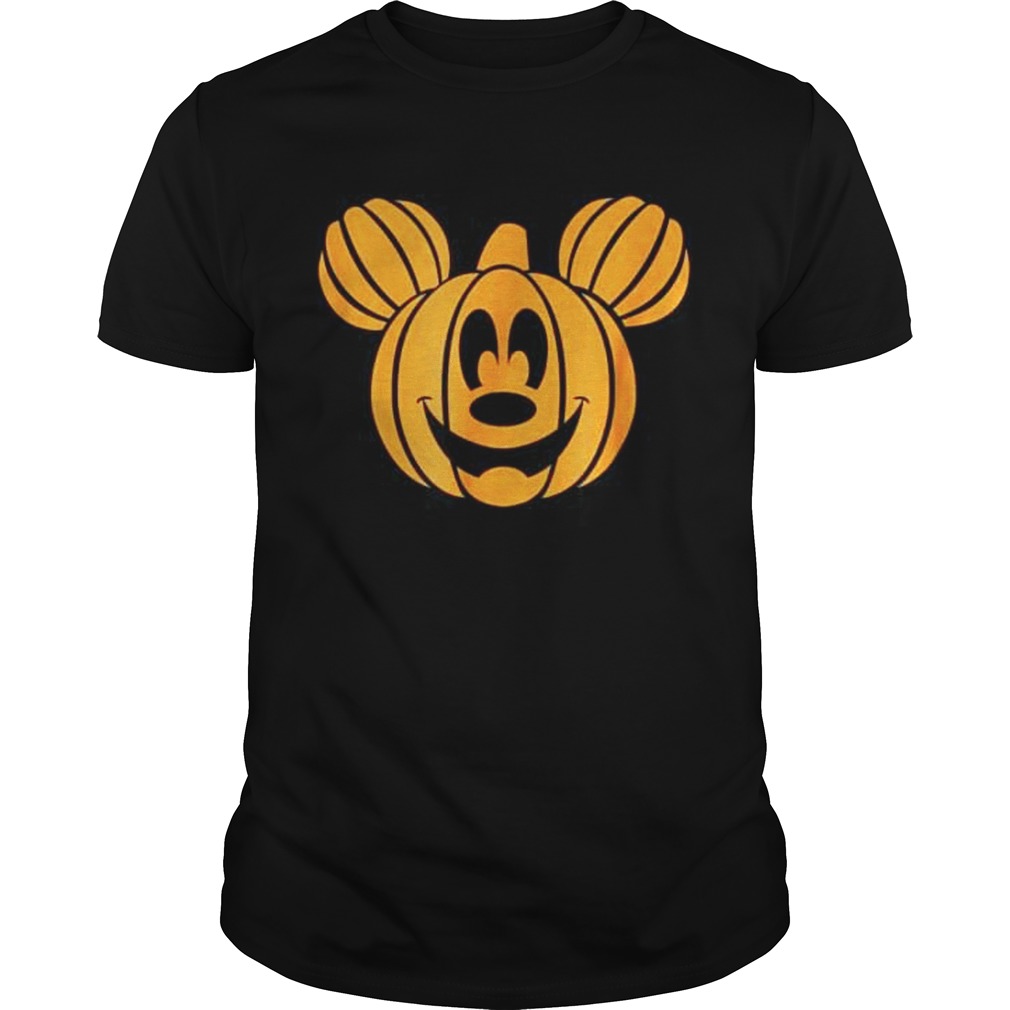 The Disney Mickey Mouse Halloween Pumpkin head Tshirt