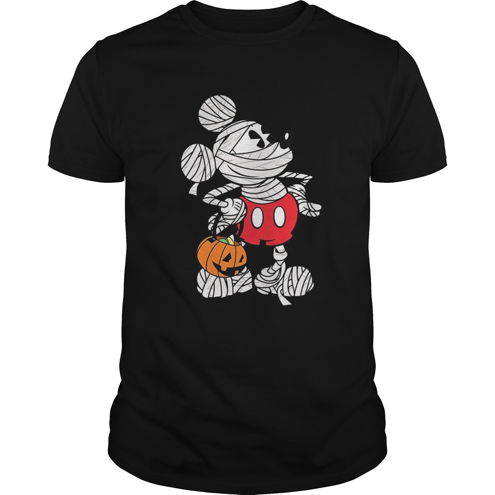 The Disney Mickey Mouse Mummy Halloween Tee shirt