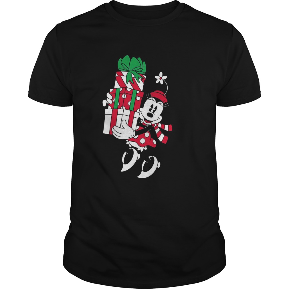 The Disney Minnie Mouse Christmas Gifts T Shirt