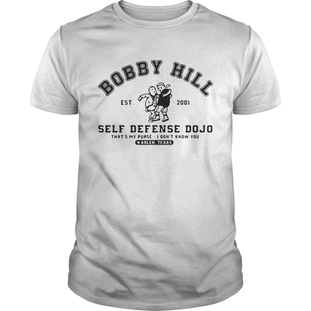 King Of The Hill Bobby Hill Self Defense That's My Purse I Don't Know You Dojo Vintage Retro Movie T-shirt TV760902