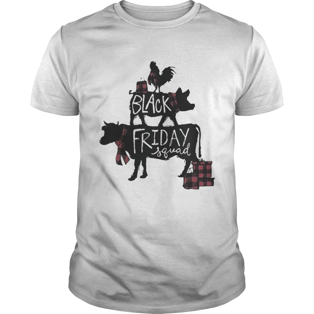 Cow and Chicken Black Friday squad shirt