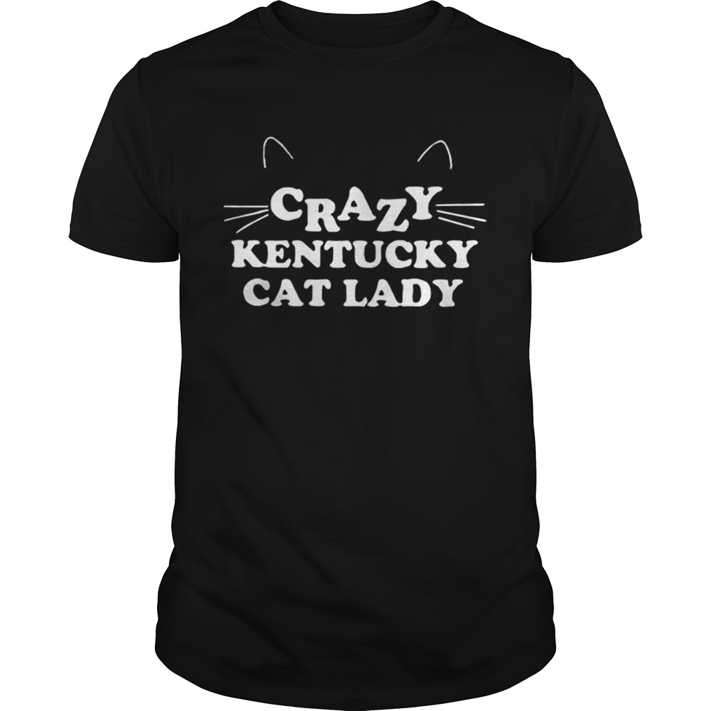Crazy kentucky cat lady shirt