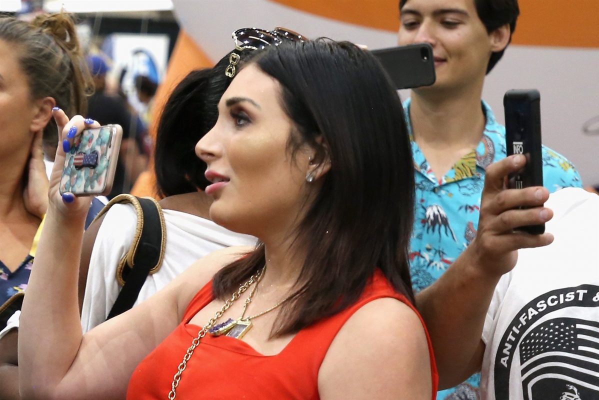 Far-right activist Laura Loomer handcuffed herself to Twitter's NYC building; police removed her