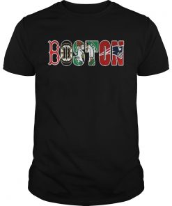 Guys Official Boston Sport Teams shirt