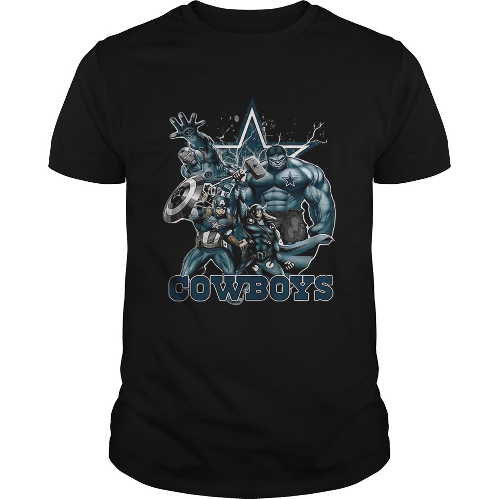 The Avengers Dallas Cowboys shirt