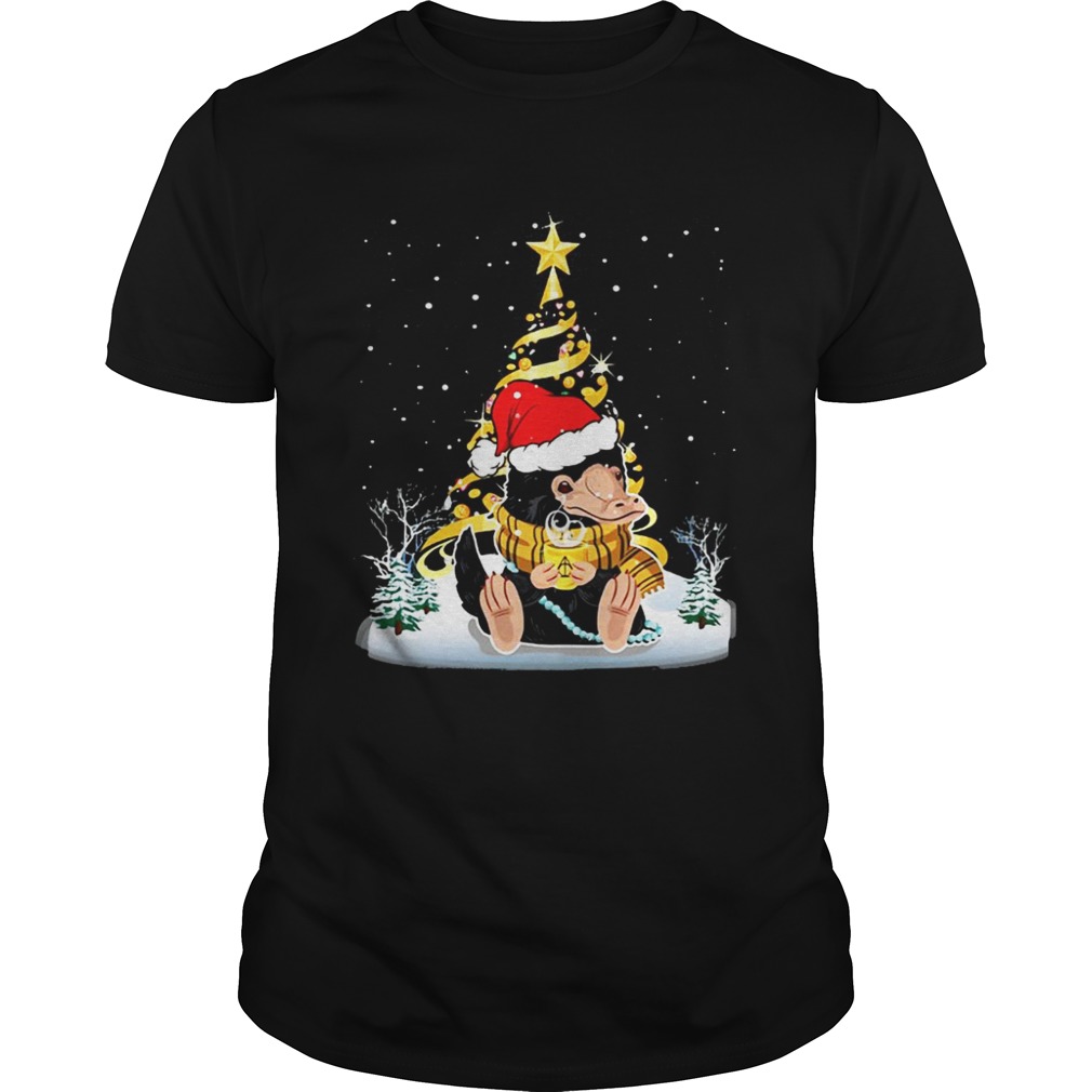 Unicorn christmas tree shirt