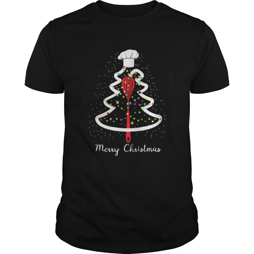 Merry Christmast tree chef Shirt