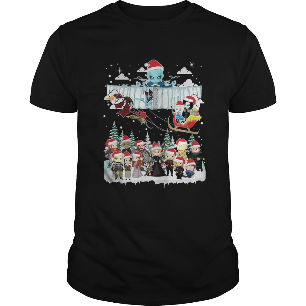 Official Chibi game of throne christmas shirt