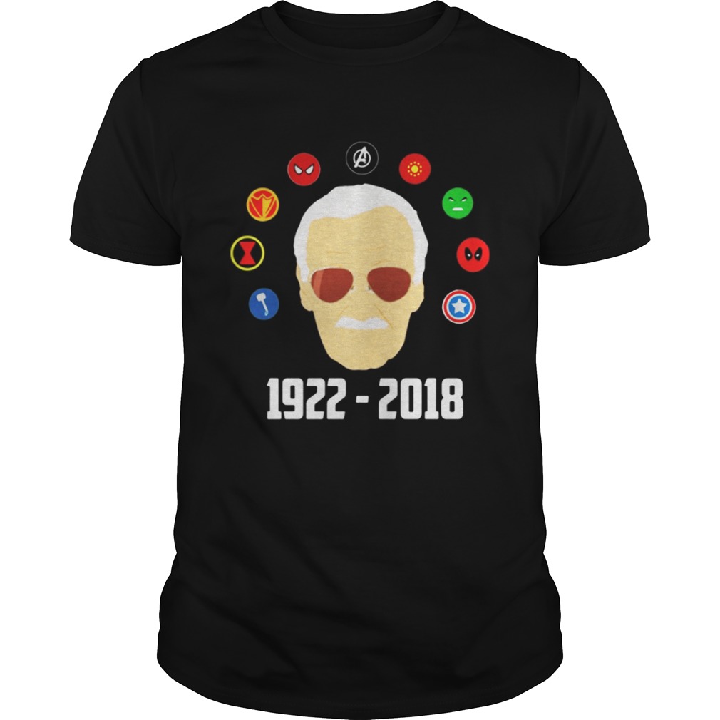RIP Stan Lee Comic Superhero death shirt