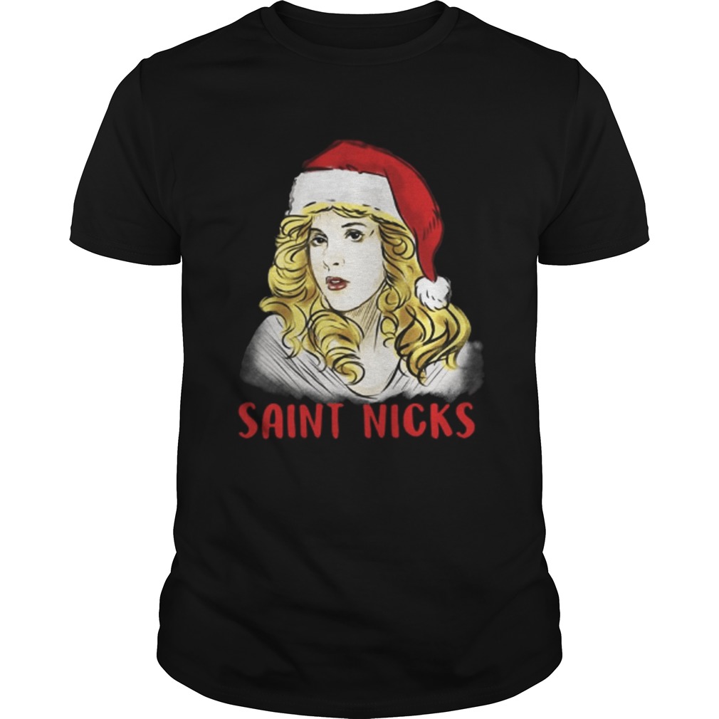 Saint Stevie Nicks Santa shirt