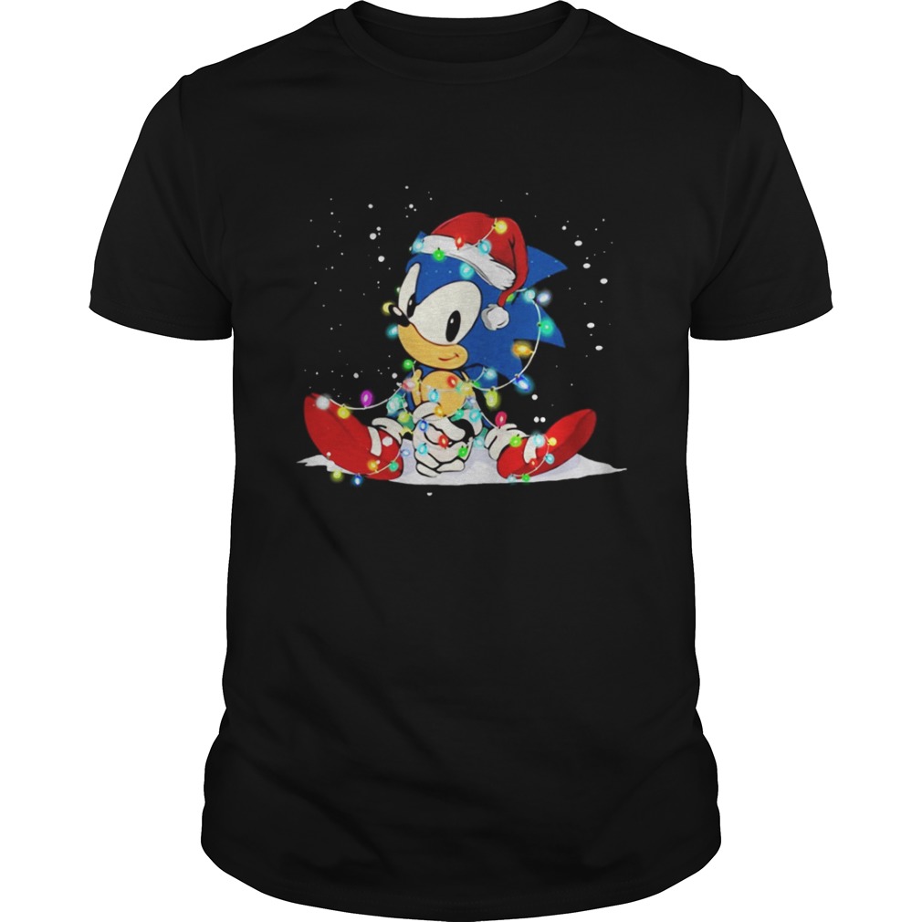 Sonic light christmas shirt