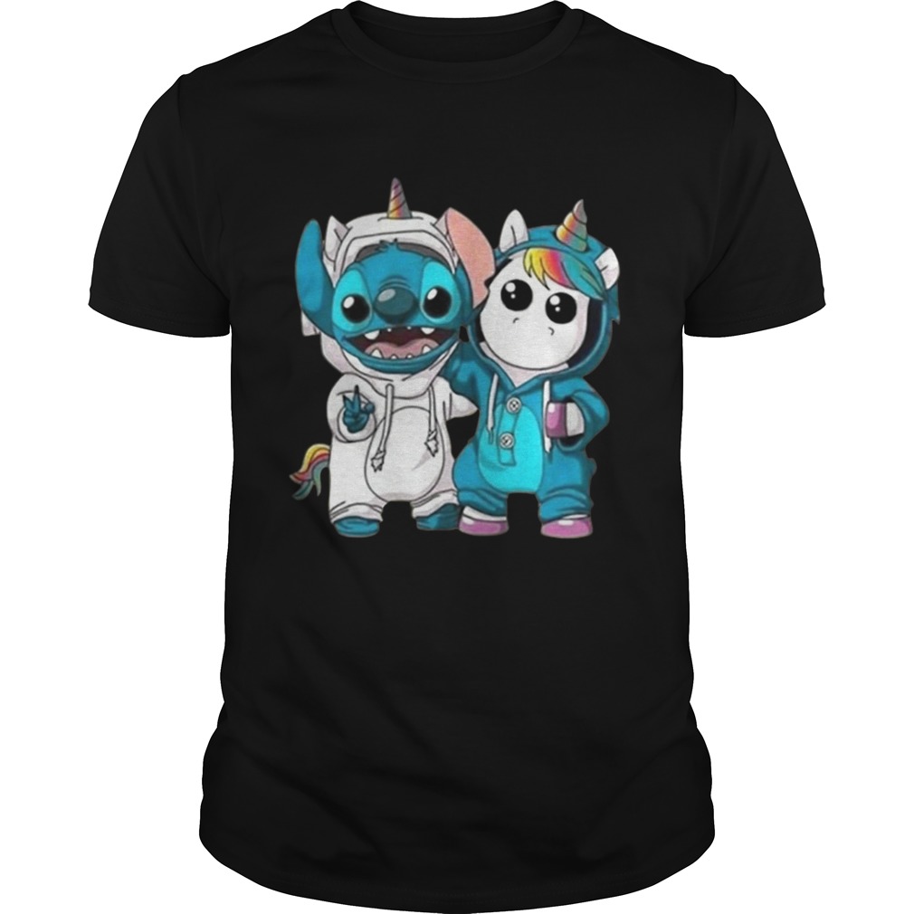 Baby Unicorn and Stitch shirt