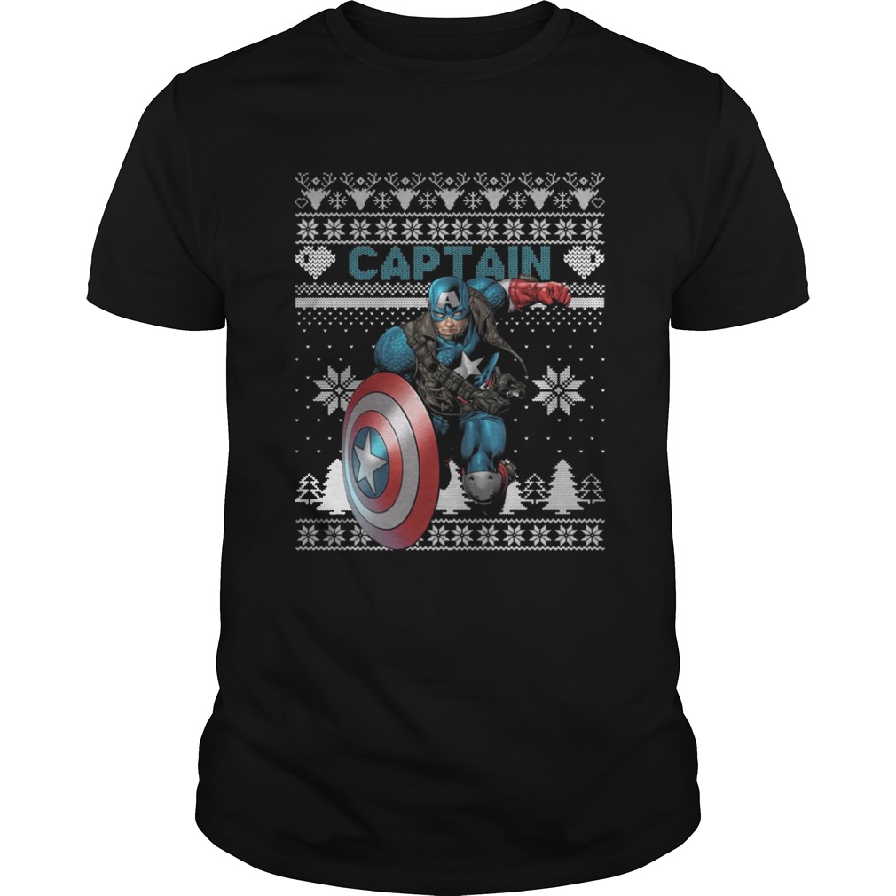 Captain Marvel ugly christmas shirt