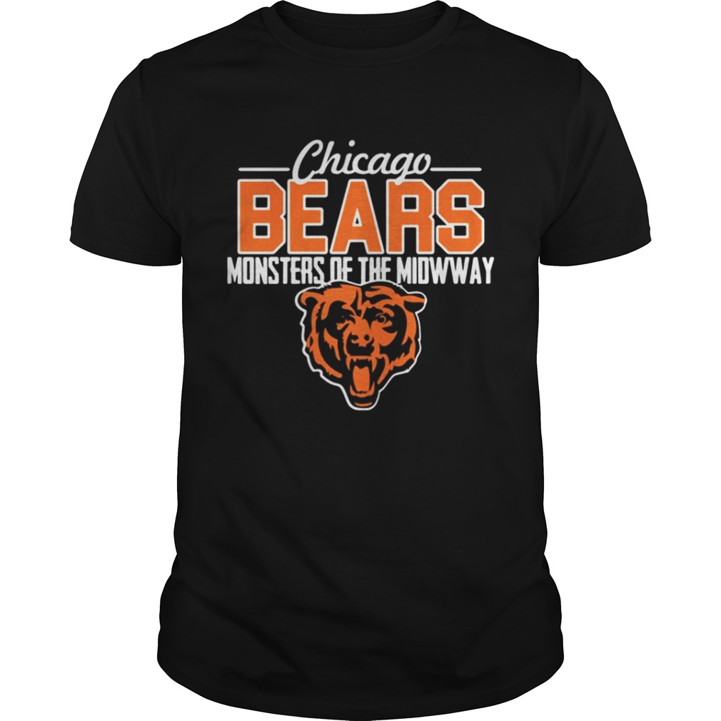 Chicago Bears monsters of the midway tiger shirt