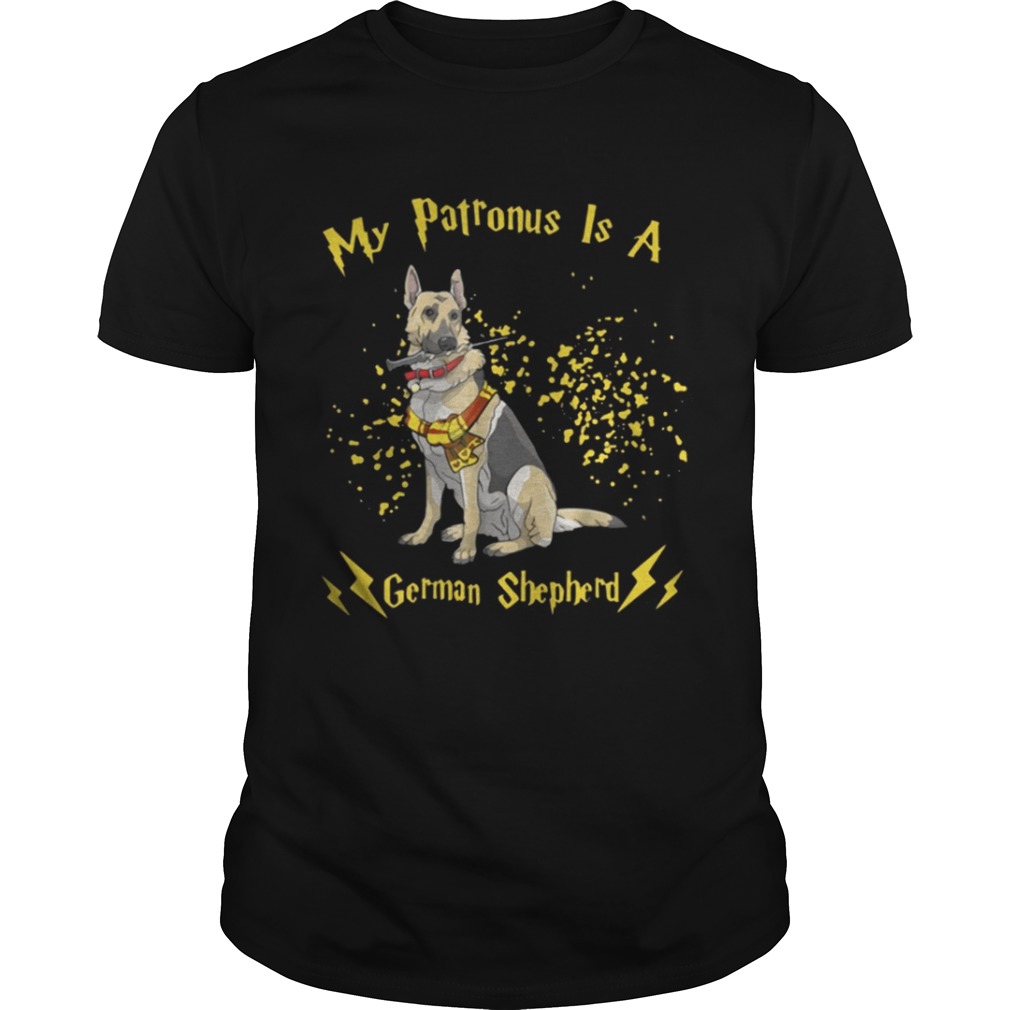My Patronus is a German Shepherd Christmas shirt