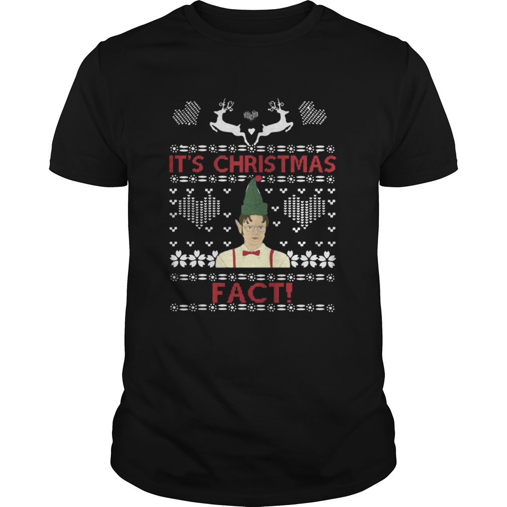 Dwight Schrute It’s Christmas Fact sweat shirt